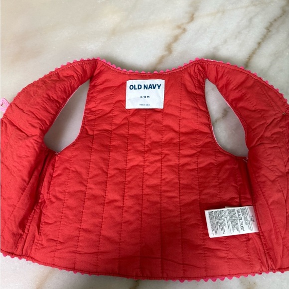 Old Navy Pink Kids Vest - Picture 6 of 8